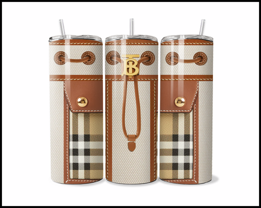 Designer Handbag Inspired Tumbler (005)