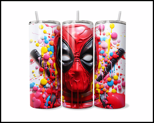 The Neon Mercenary Drip Tumbler (1613)