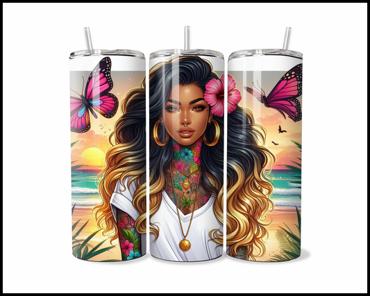 Salty, Sassy, & Sun-Kissed Tumbler (2657)