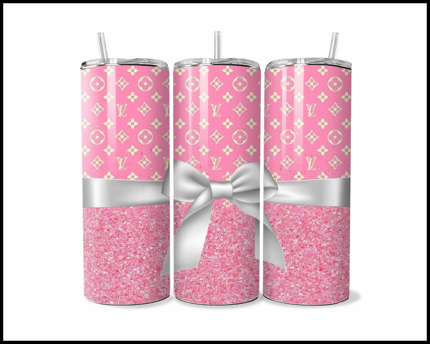 Designer Handbag Inspired Tumbler (071)