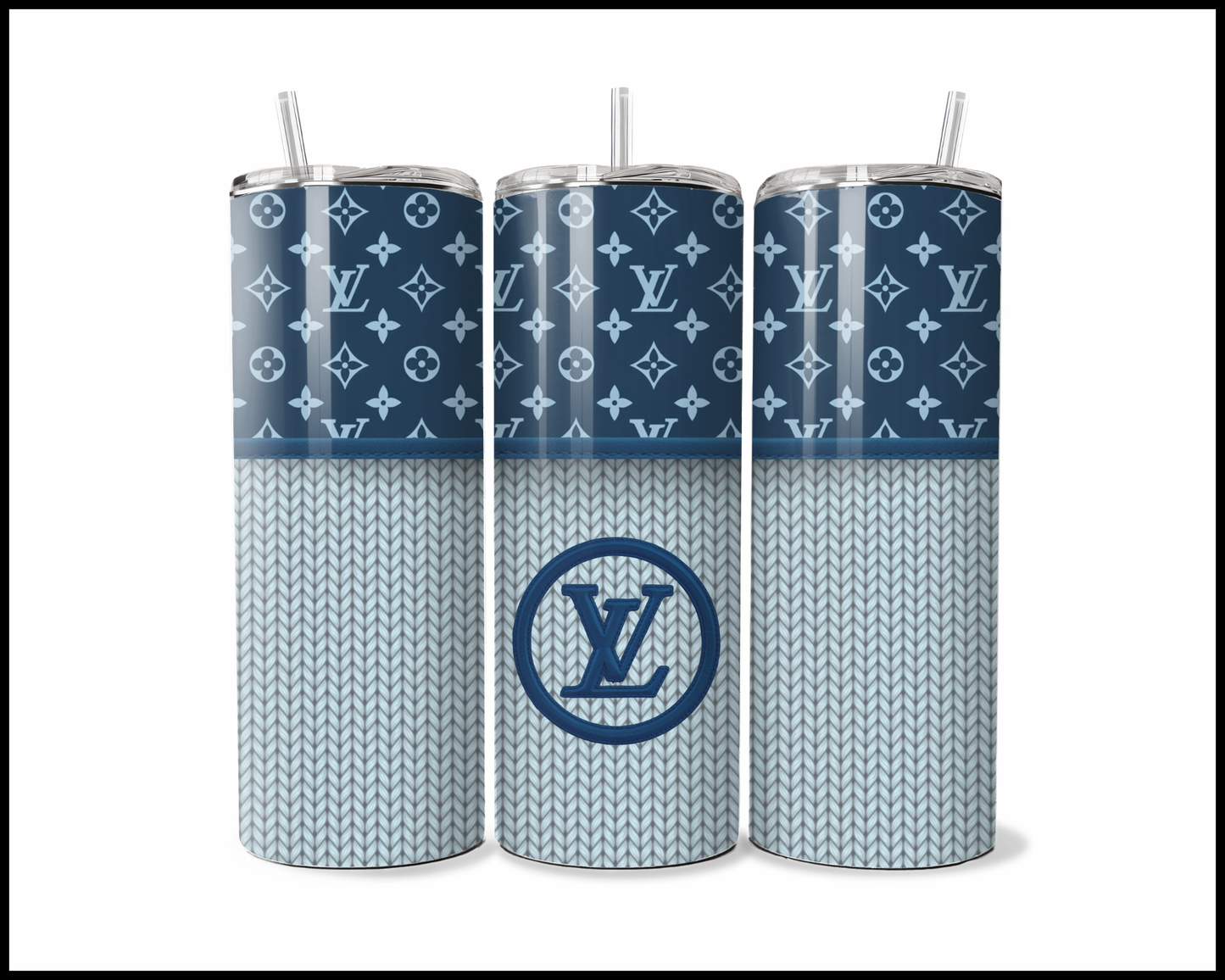 Designer Handbag Inspired Tumbler (017)