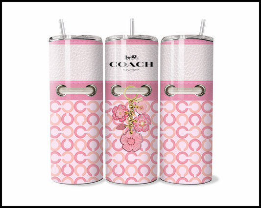 Designer Handbag Inspired Tumbler (087)
