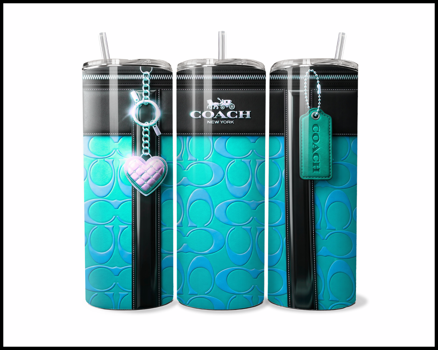 Designer Handbag Inspired Tumbler (337)