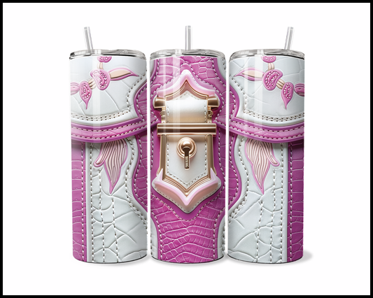 Designer Handbag Inspired Tumbler (047)