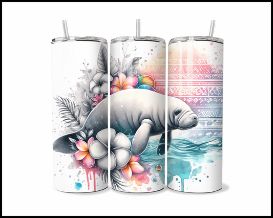 Manatee Paradise Tumbler (3954)