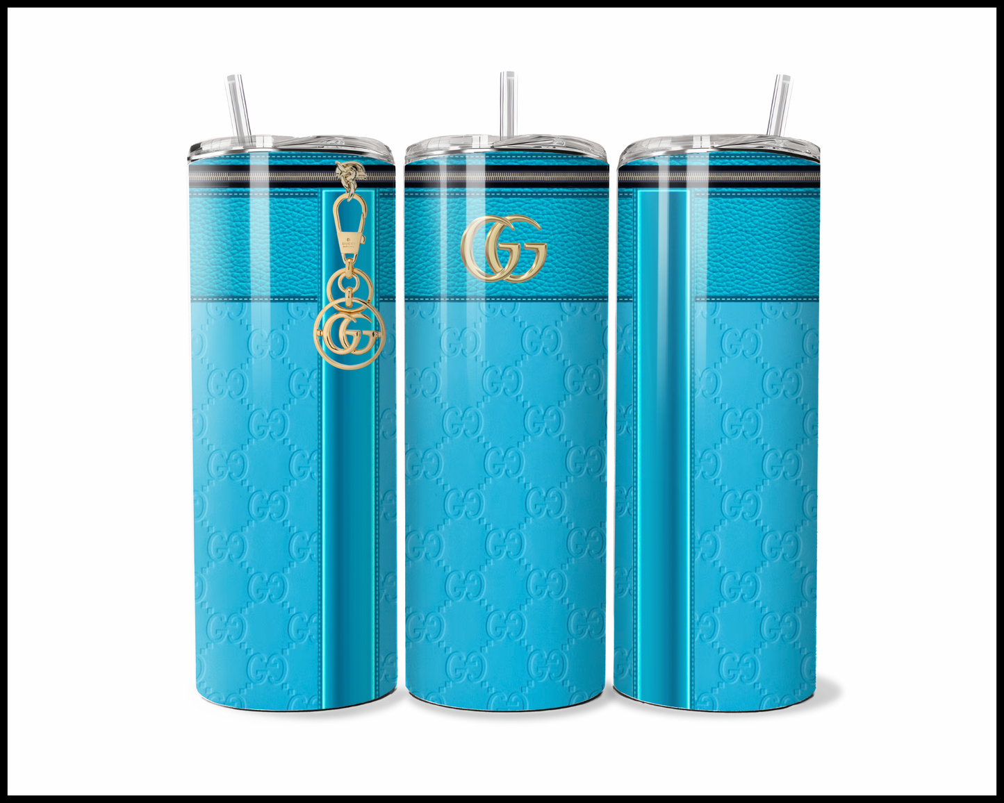 Designer Handbag Inspired Tumbler (009)