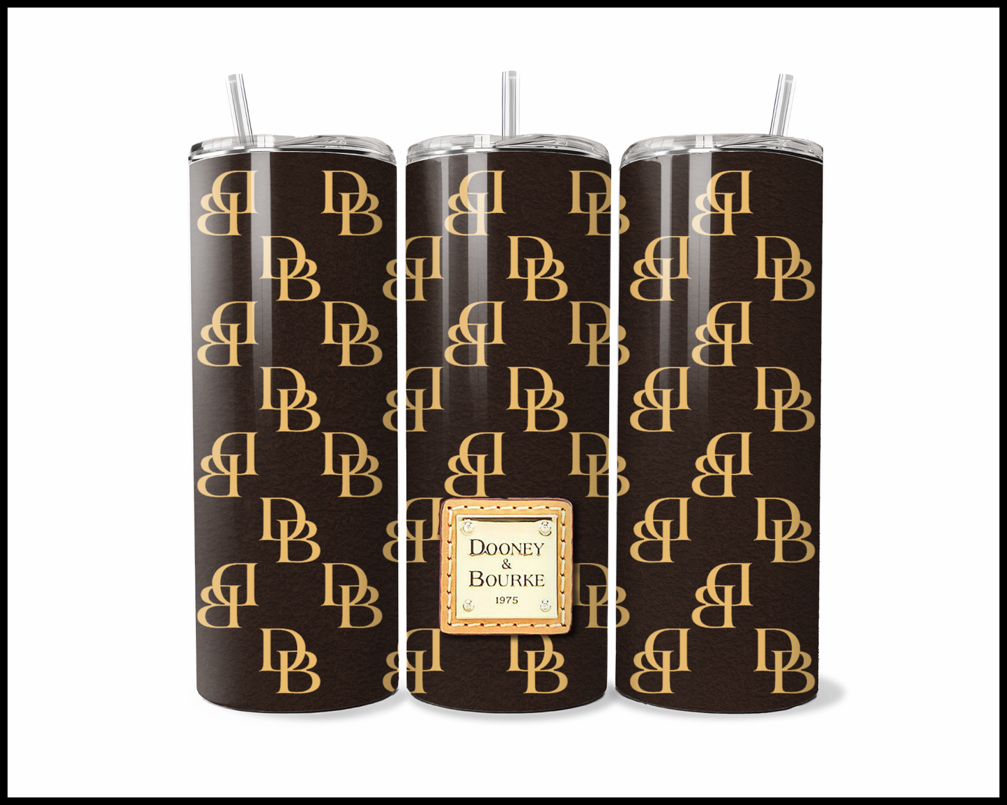 Designer Handbag Inspired Tumbler (009)