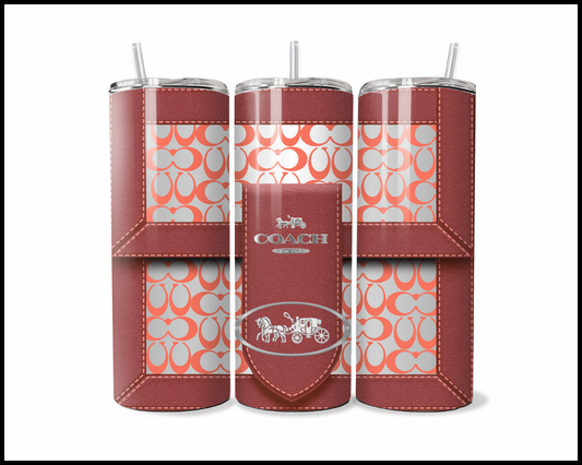 Designer Handbag Inspired Tumbler (155)