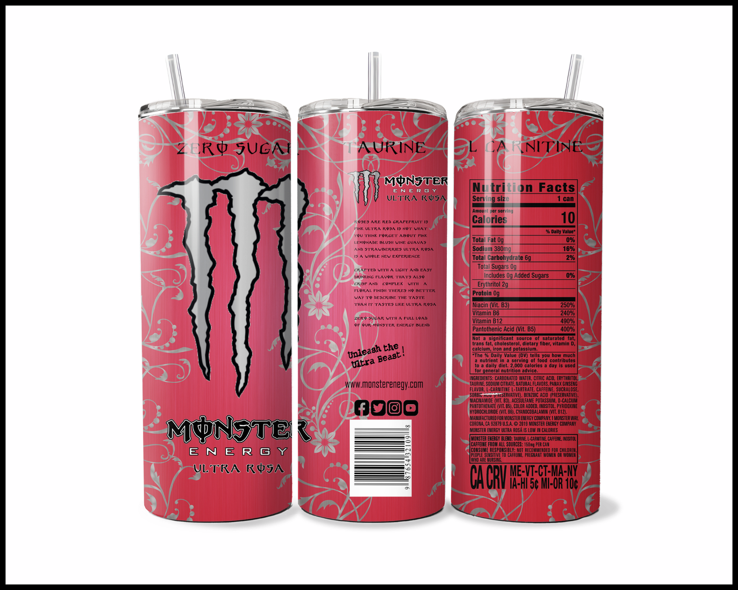 Monster Energy Drink Tumbler (3330)
