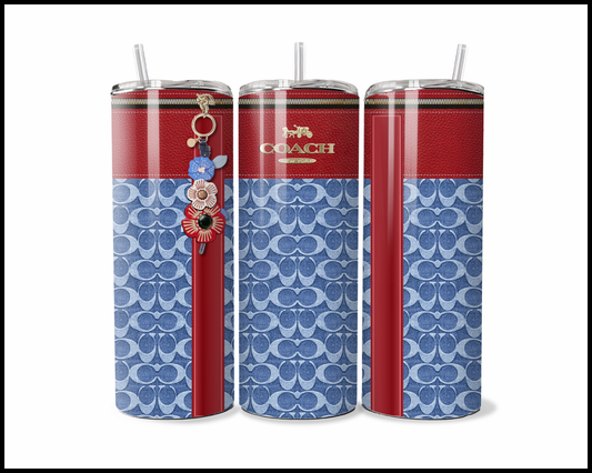 Designer Handbag Inspired Tumbler (052)