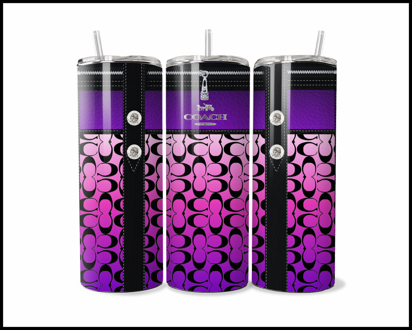 Designer Handbag Inspired Tumbler (110)