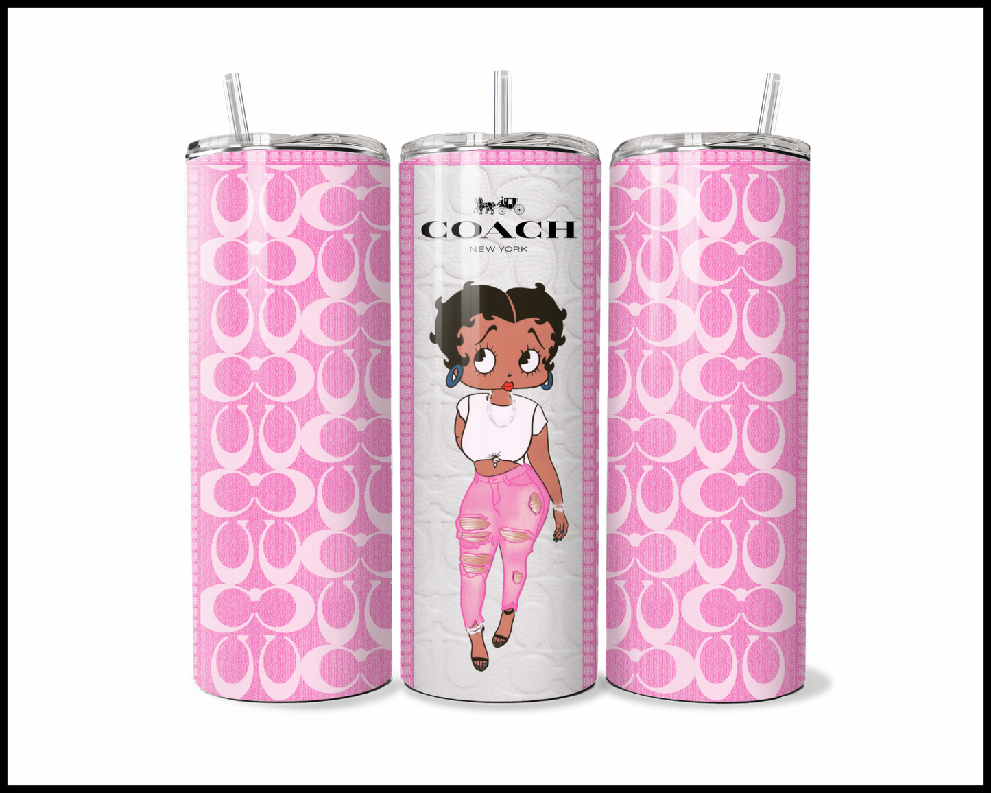 Designer Handbag Inspired Tumbler (129)