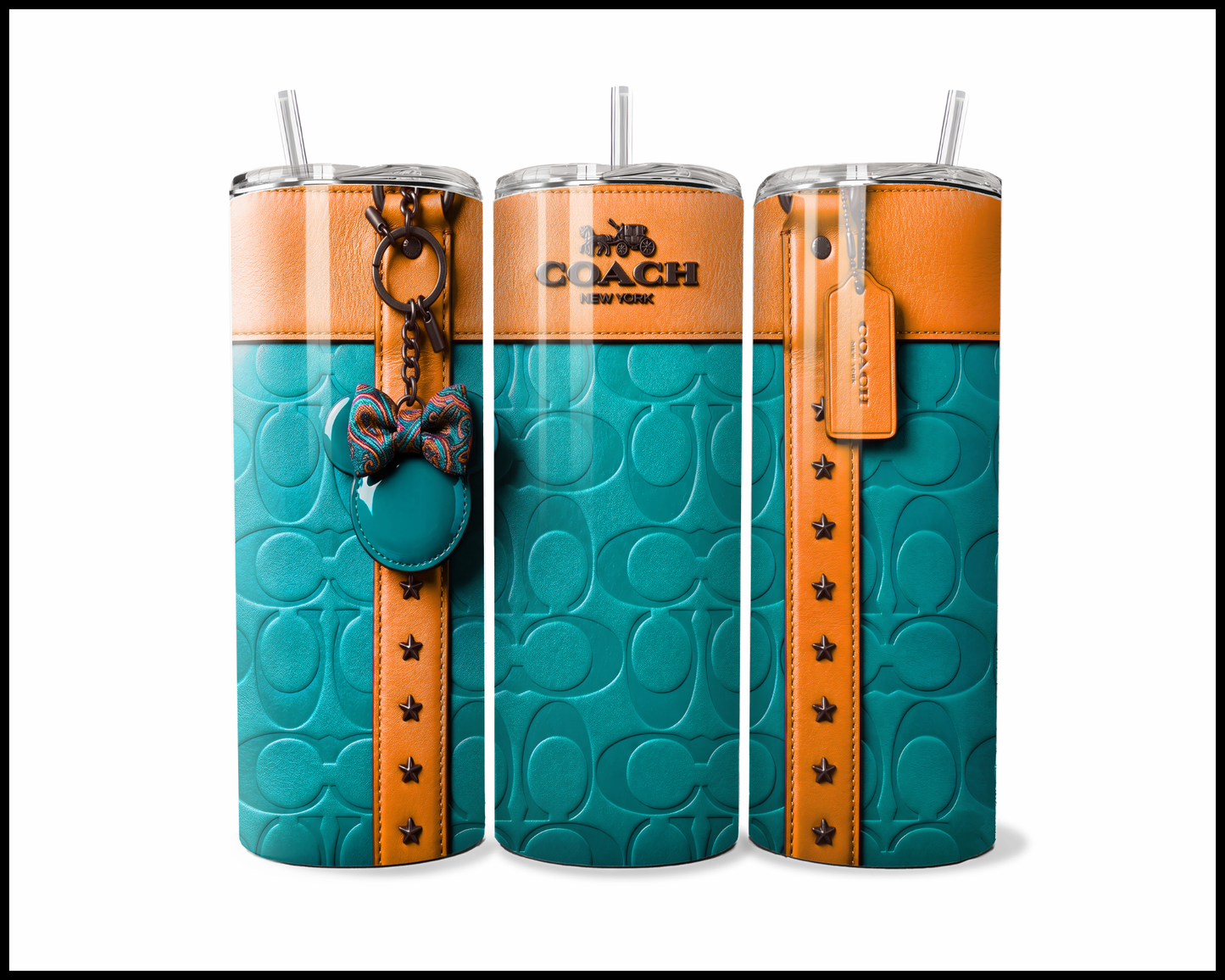 Designer Handbag Inspired Tumbler (338)