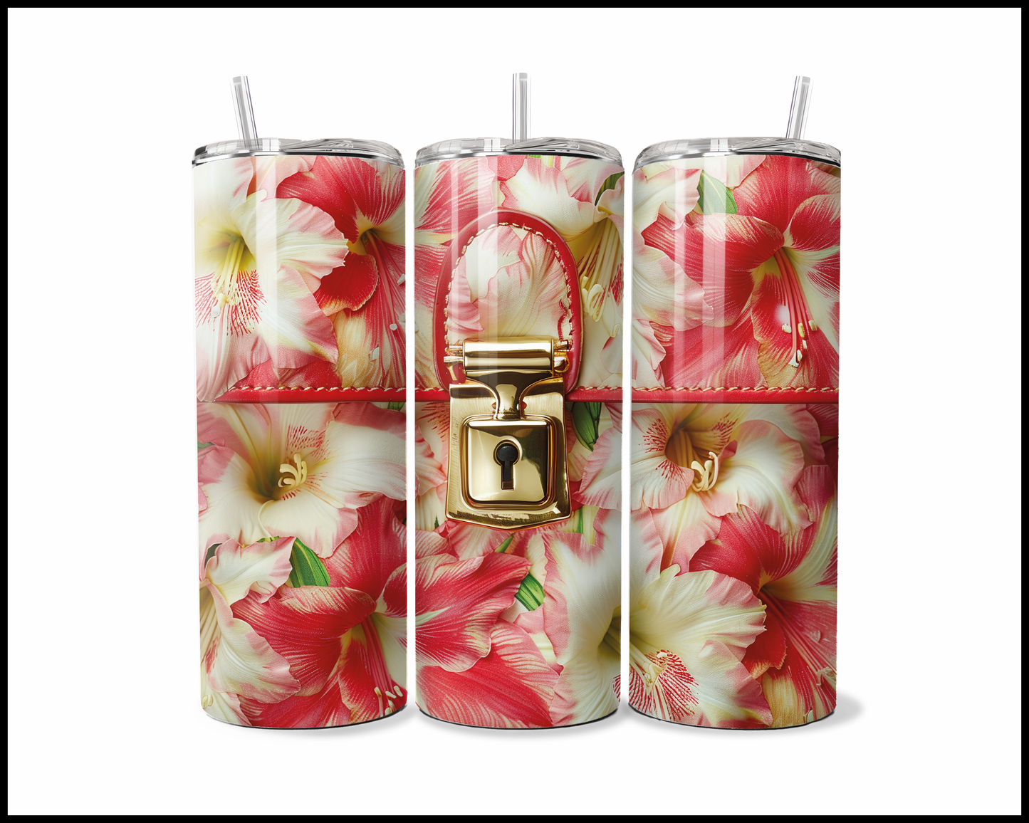 Designer Handbag Inspired Tumbler (097)