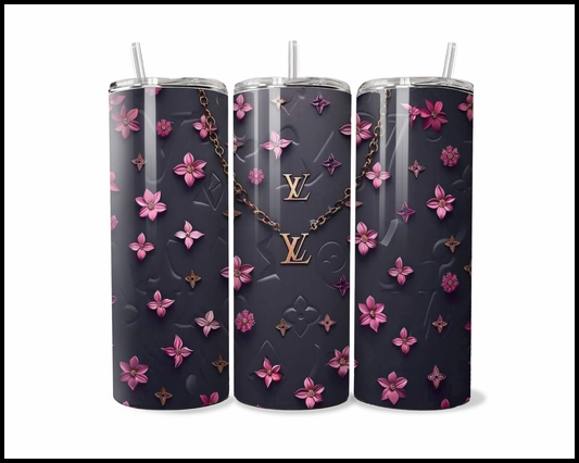 Deep Plum & Soft Graphite Dream Tumbler (4846)
