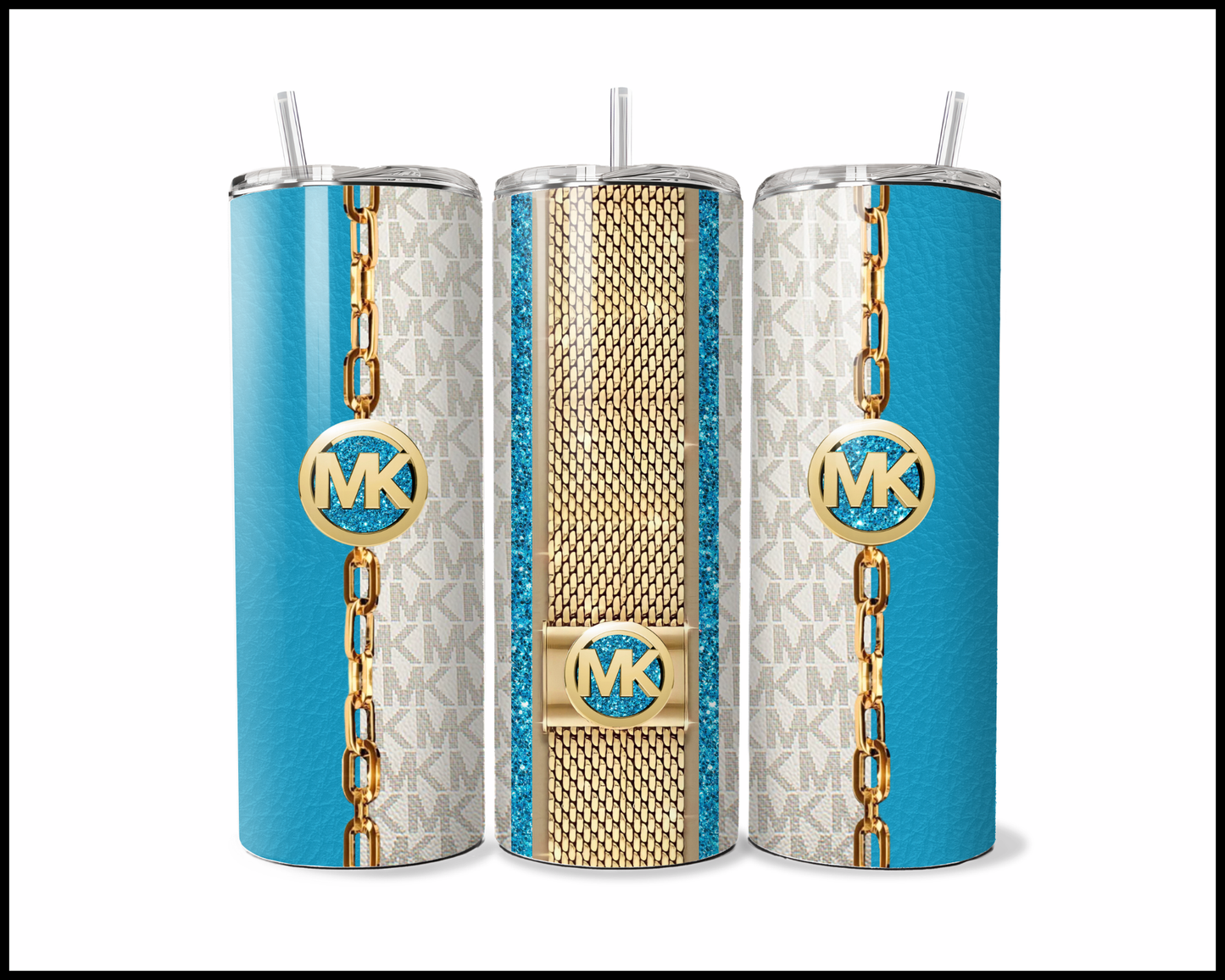 Designer Handbag Inspired Tumbler (007)