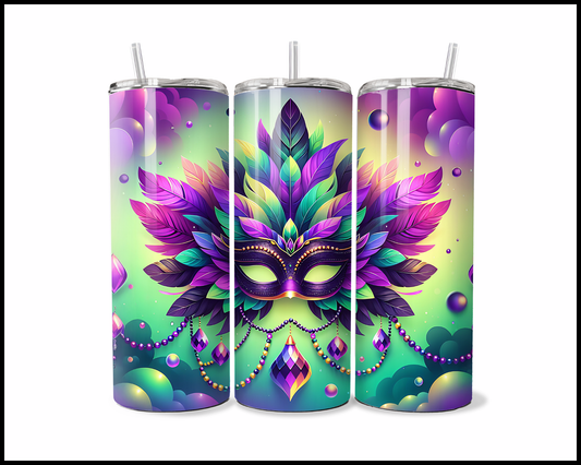Mint & Magenta Celebration Tumbler (3685)