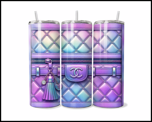 Designer Handbag Inspired Tumbler (037)