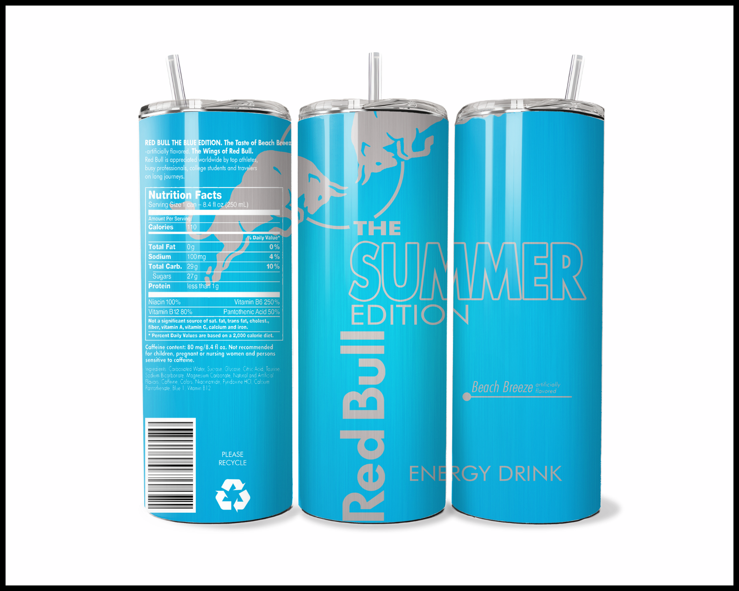 Red Bull Limited Edition Energy Drink Tumbler (3192)