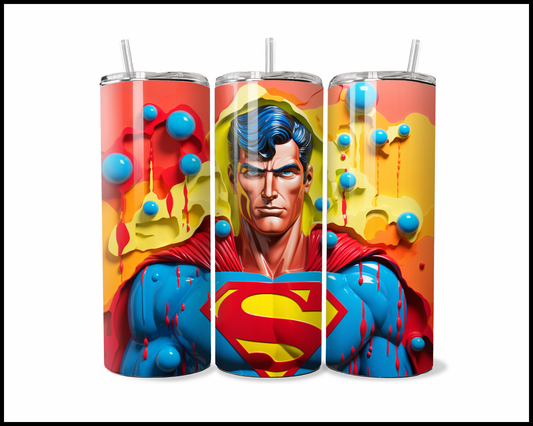 The Neon Krypton's Last Child Drip Tumbler (1623)