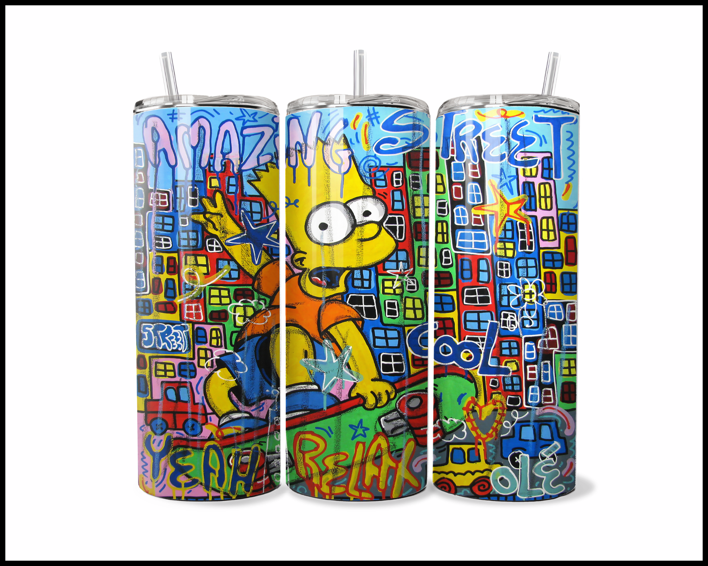 Bright Lights & Boards Tumbler (2909)