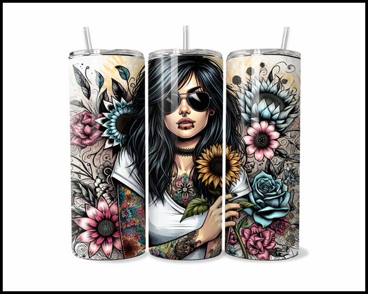 Little Rocker Bloom Tumbler (3738)