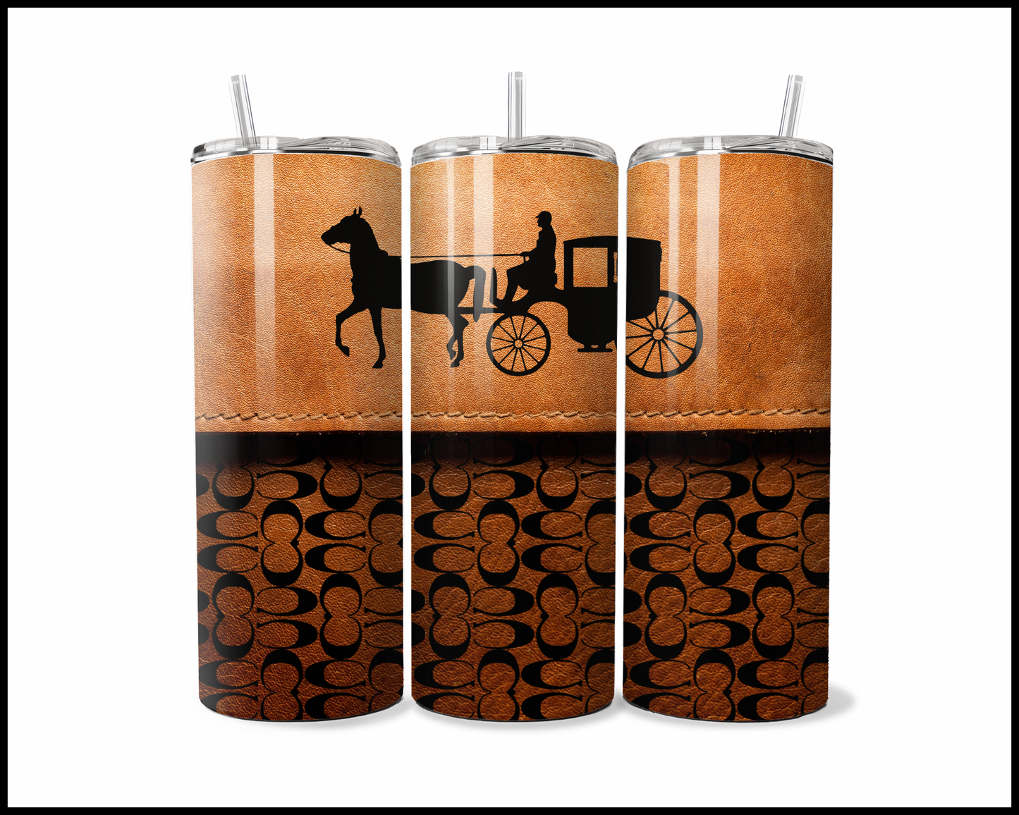 Designer Handbag Inspired Tumbler (254)