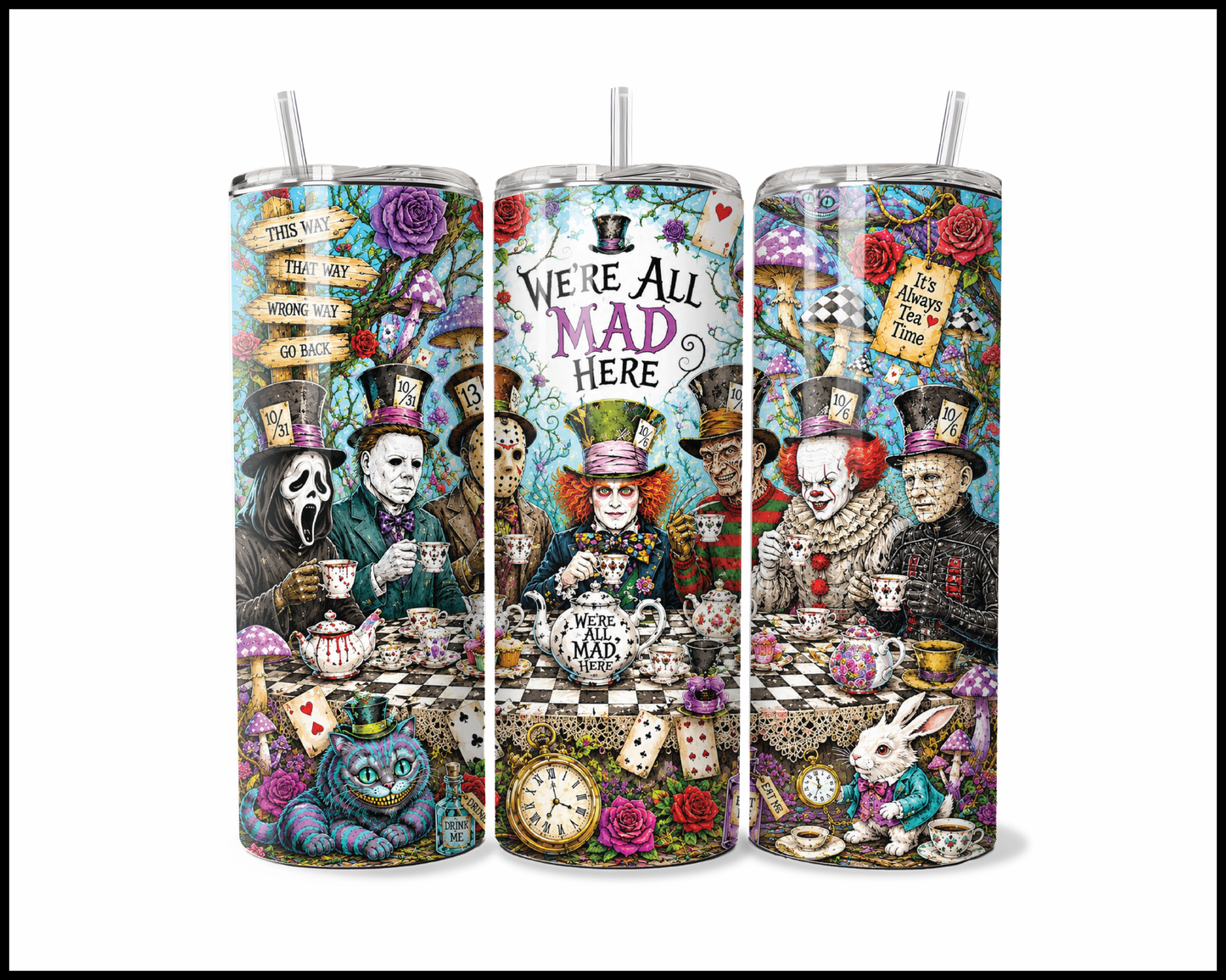 Unbirthday Bloodbath Tumbler (4443)