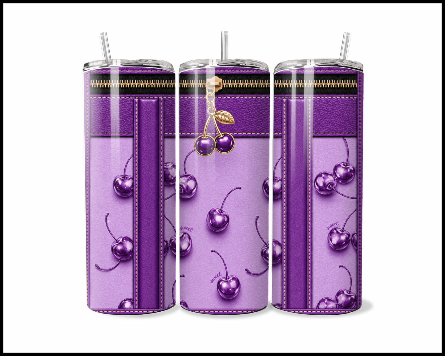Designer Handbag Inspired Tumbler (035)