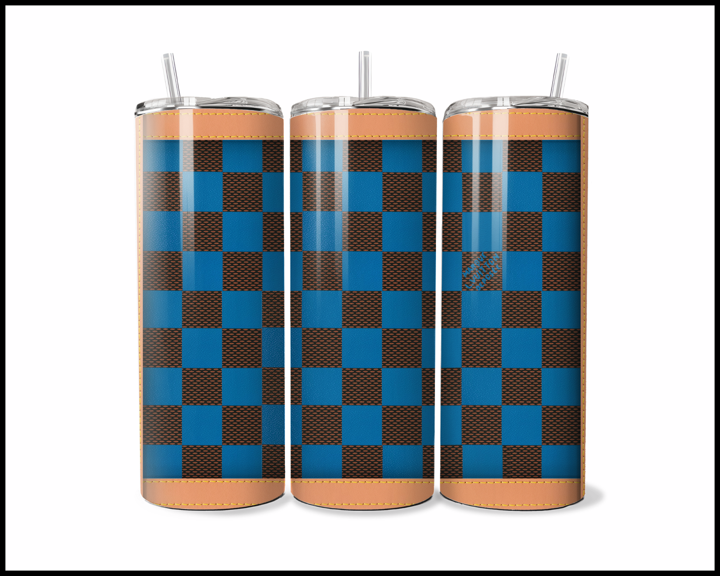 Designer Handbag Inspired Tumbler (038)