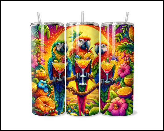 Sassy Parrot Fiesta Tumbler (3759)