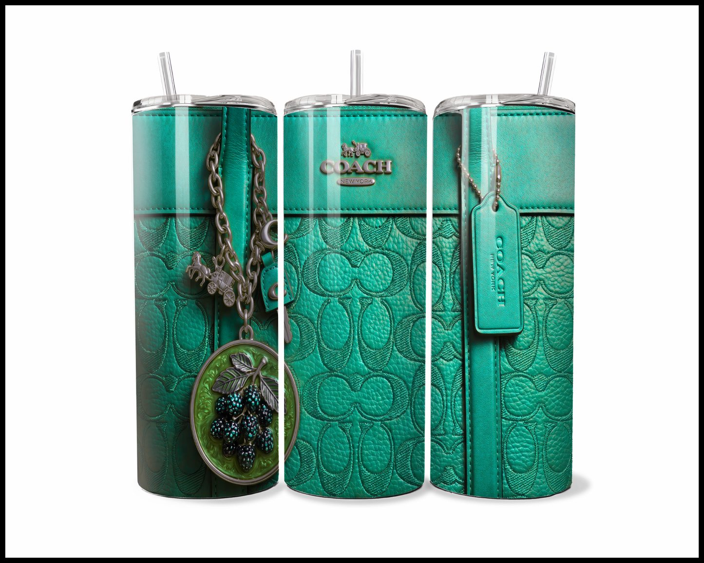 Designer Handbag Inspired Tumbler (324)