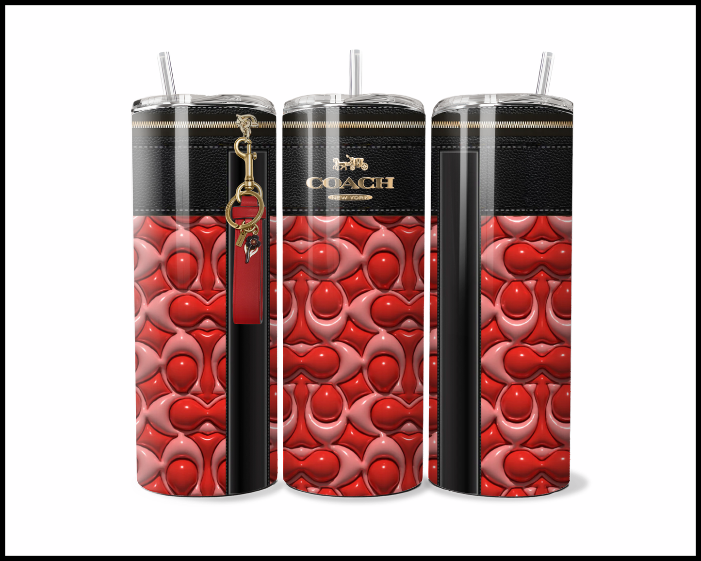 Designer Handbag Inspired Tumbler (102)