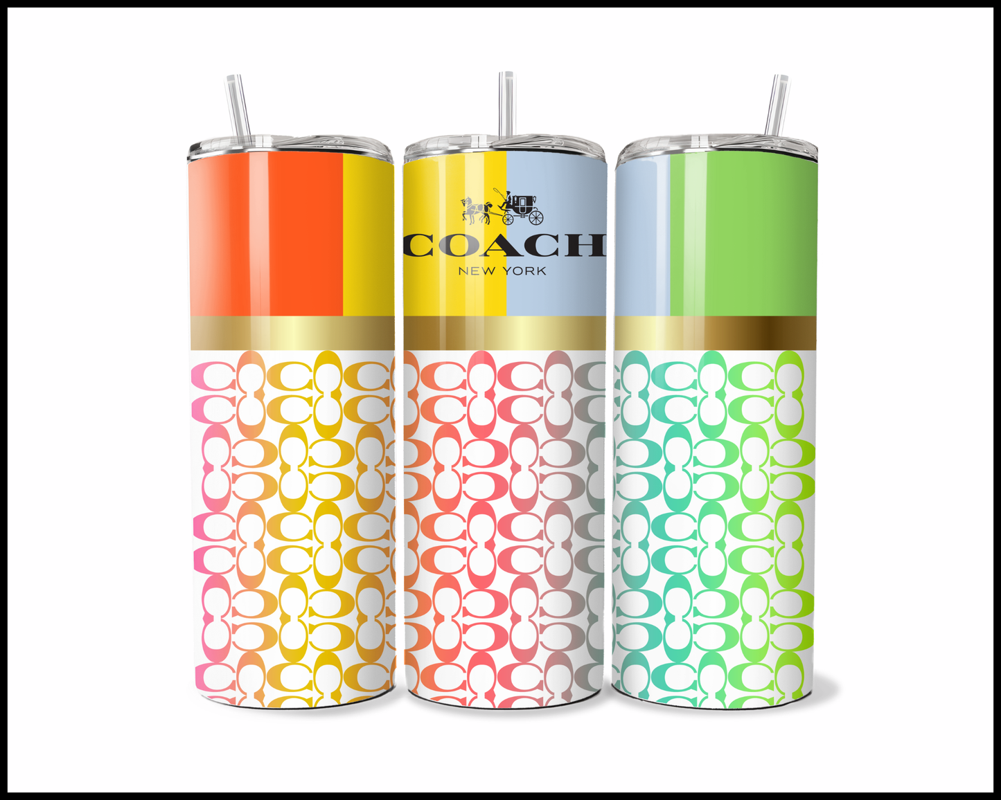 Designer Handbag Inspired Tumbler (261)