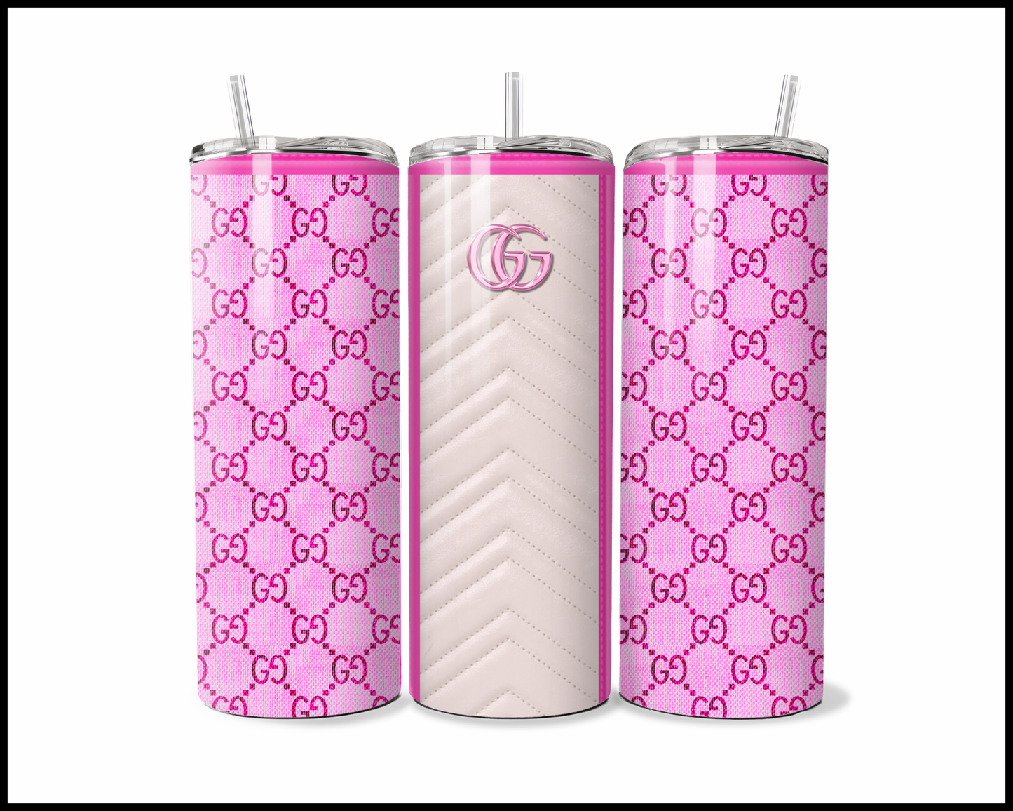 Designer Handbag Inspired Tumbler (001)