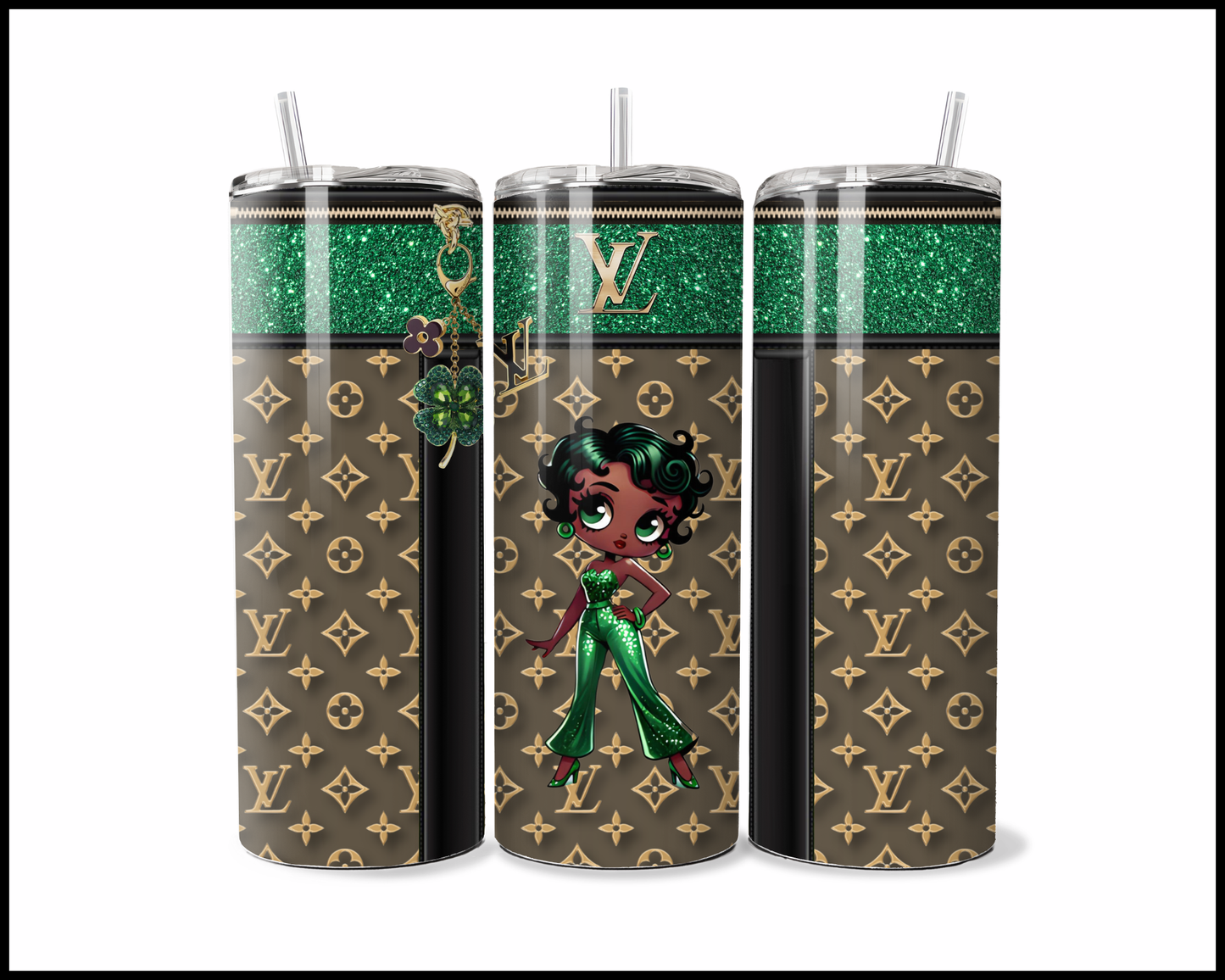 Designer Handbag Inspired Tumbler (041)