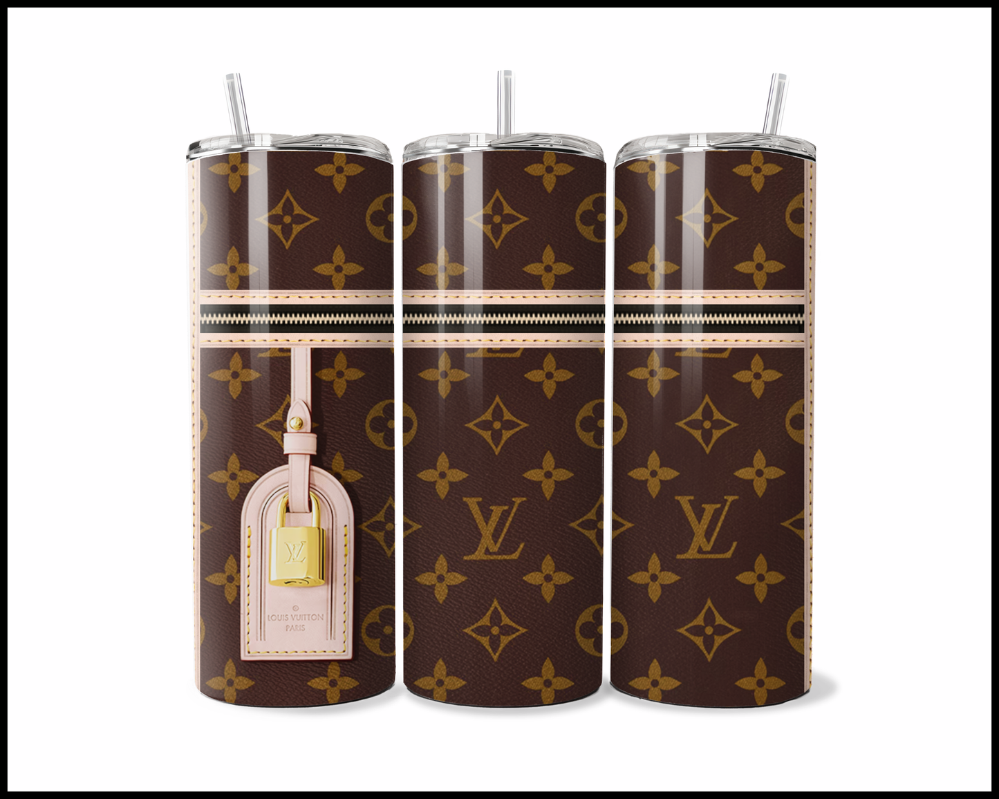 Designer Handbag Inspired Tumbler (012)