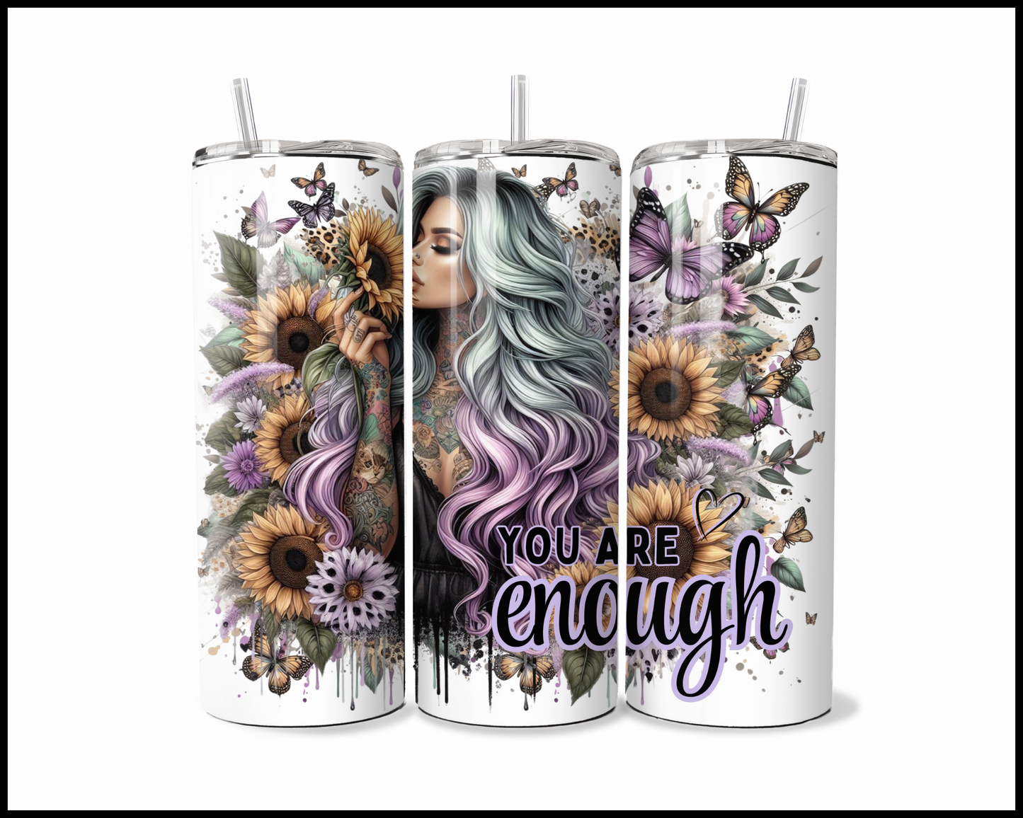 You Are Enough Tumbler (4217)