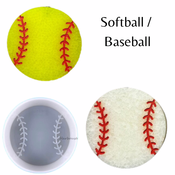 CREATE @ HOME Softball/Baseball Car Freshie