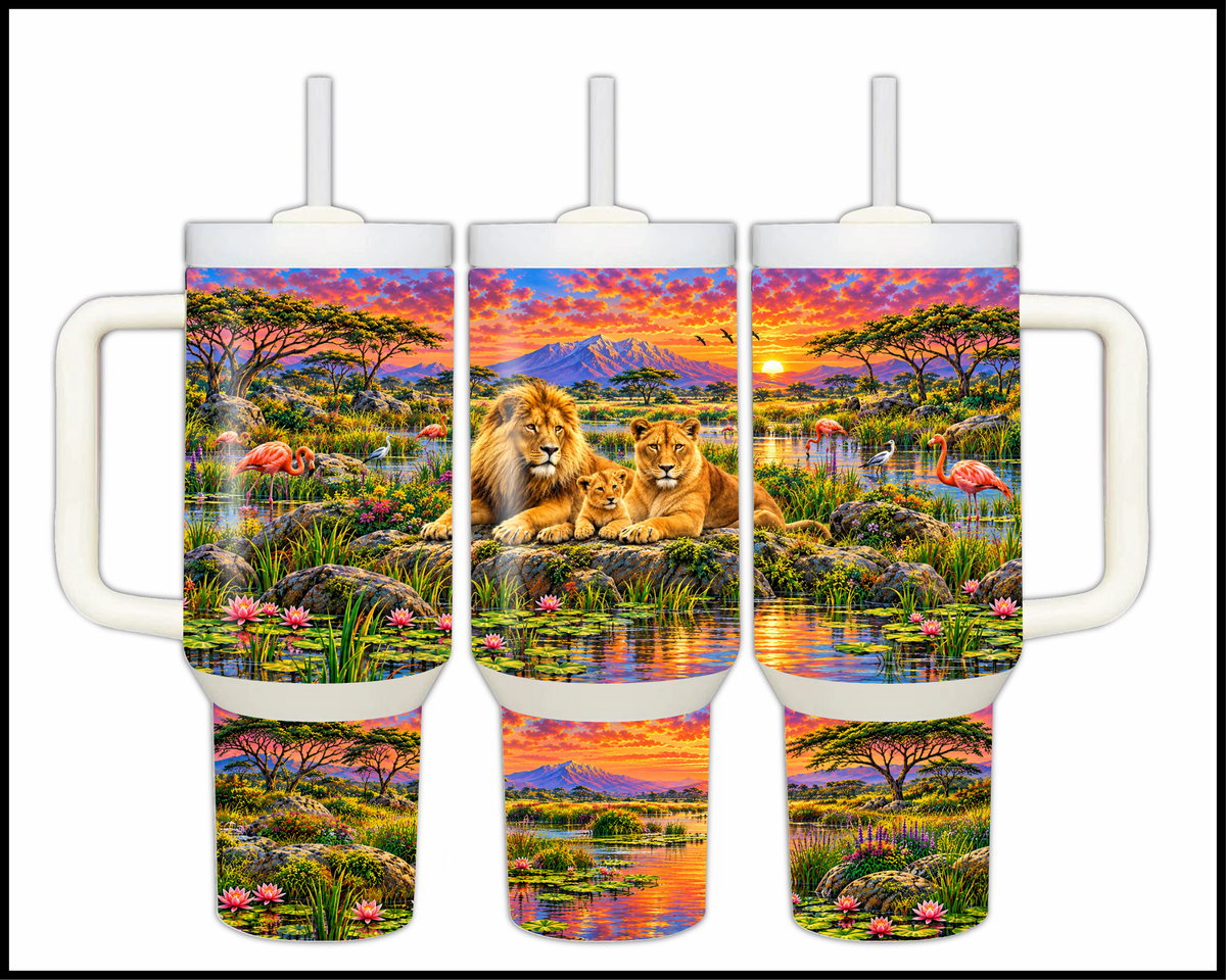 Sun-Kissed Pride Stainless Steel Big Guzzler Tumbler (2145)