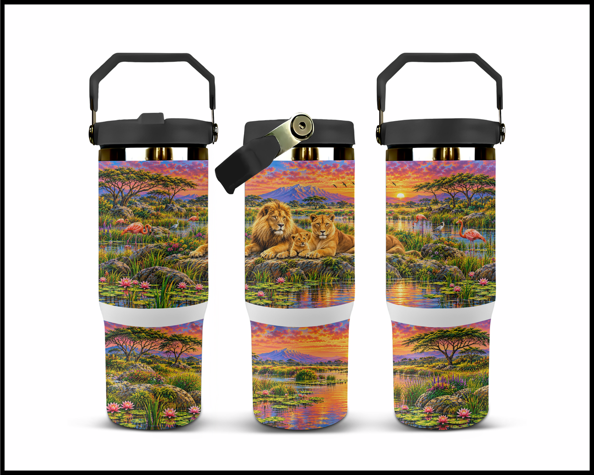Sun-Kissed Pride Stainless Steel Big Guzzler Tumbler (2145)