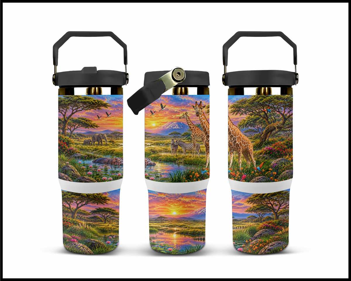 Savannah Tree-Toppers Stainless Steel Big Guzzler Tumbler (2149)