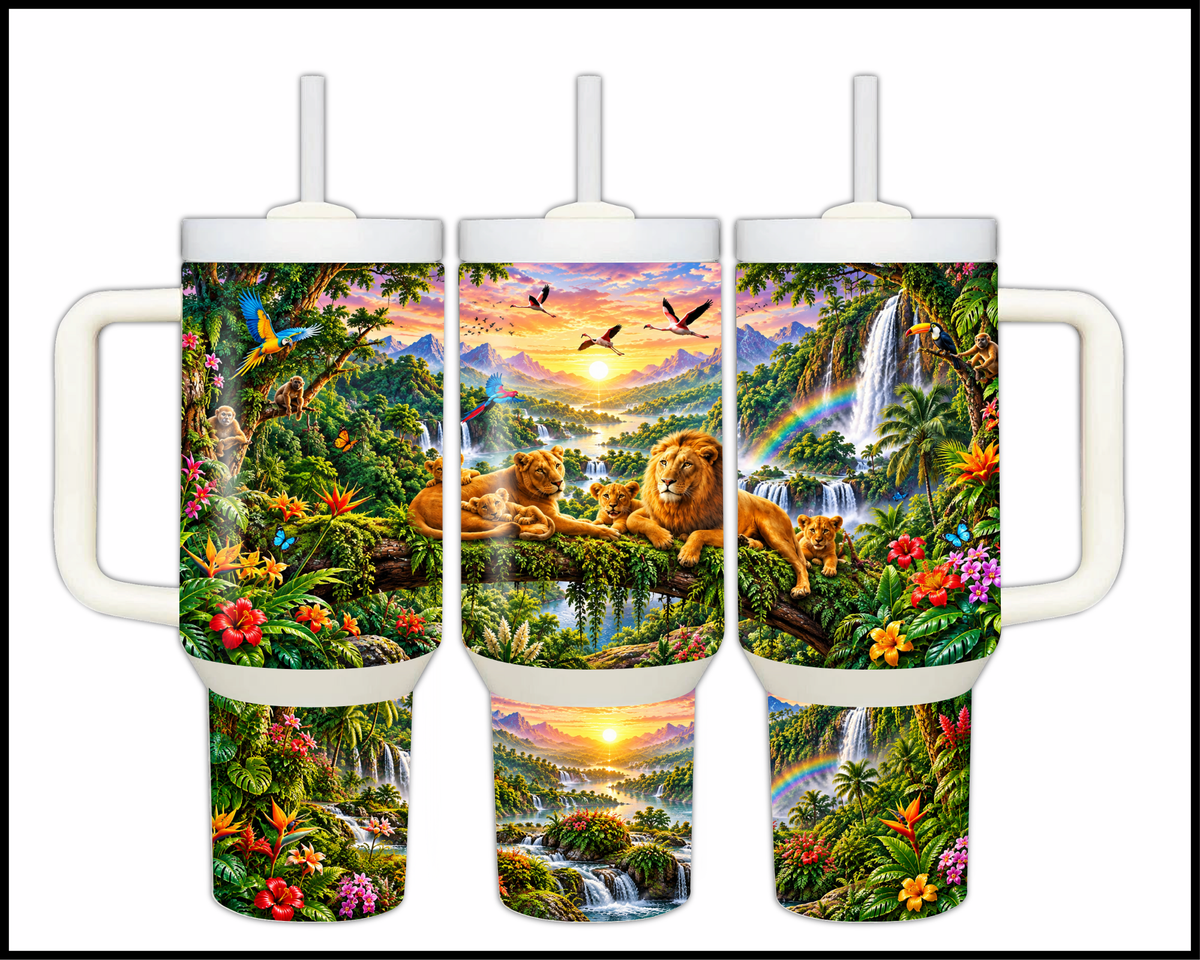 Pride of the Rainbow Oasis Stainless Steel Big Guzzler Tumbler (2165)