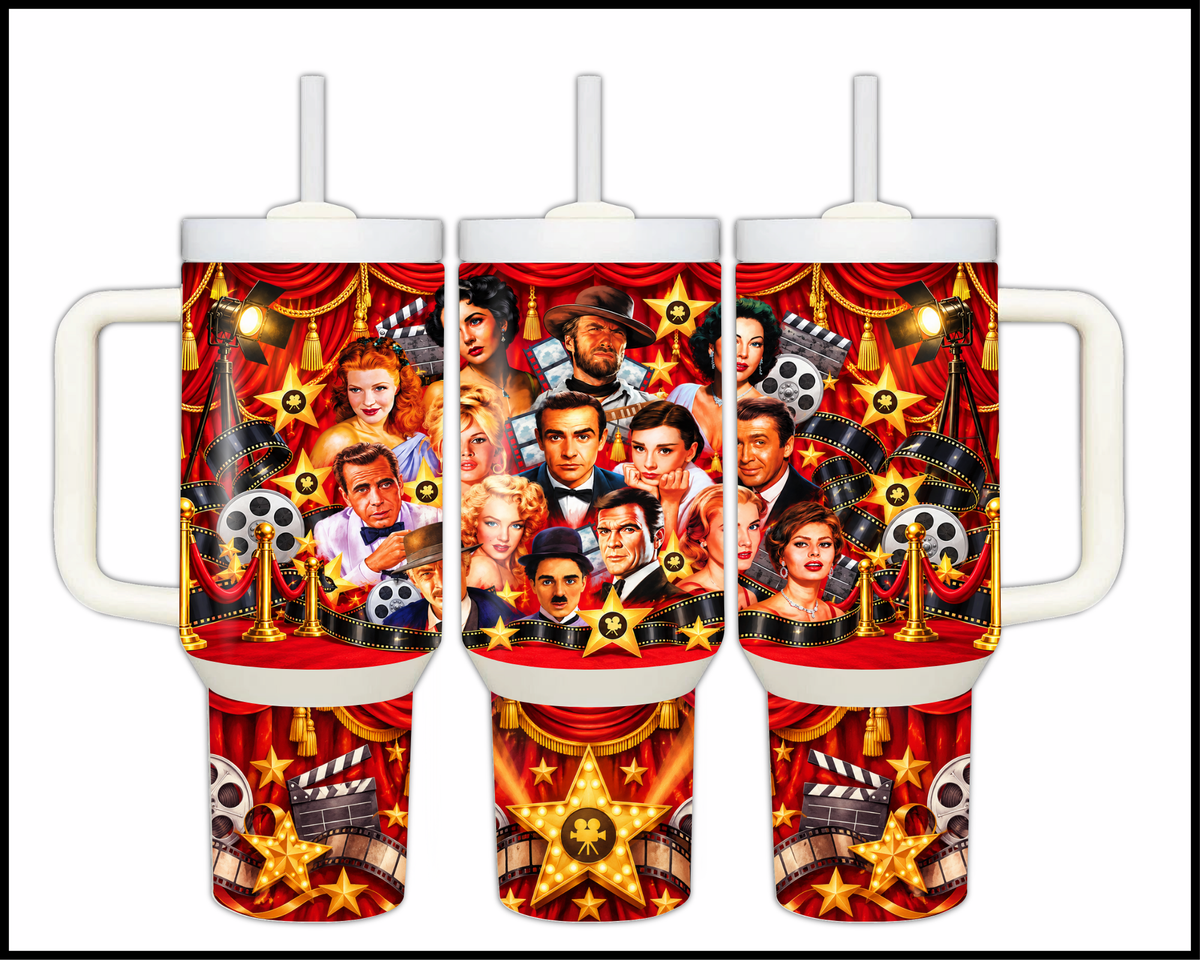 Icons of the Golden Age Stainless Steel Big Guzzler Tumbler (2175)