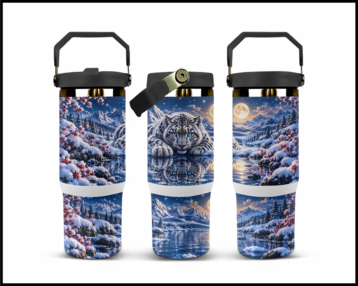 Lunar Reflection Stainless Steel Big Guzzler Tumbler (2185)