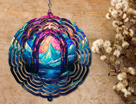 Northern Lights Wind Spinner (296)
