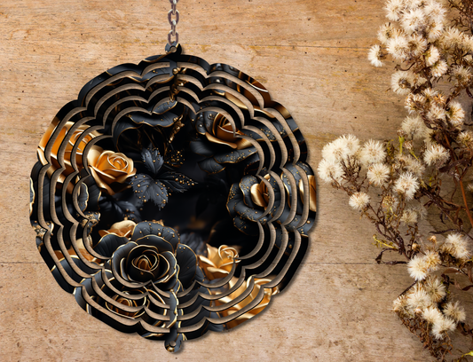 Floral Wind Spinner (272)