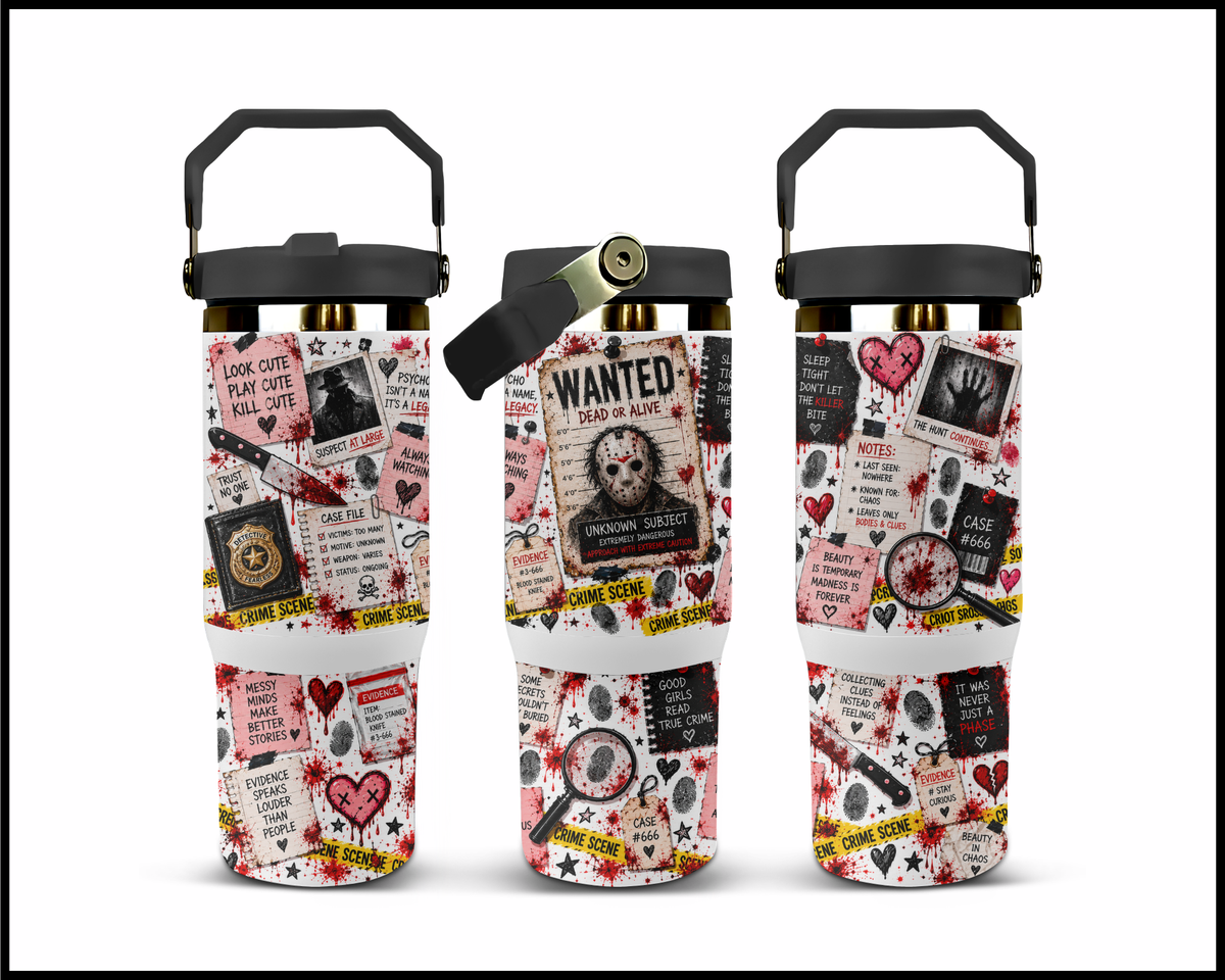 Psycho Is a Legacy Stainless Steel Big Guzzler Tumbler (2224)