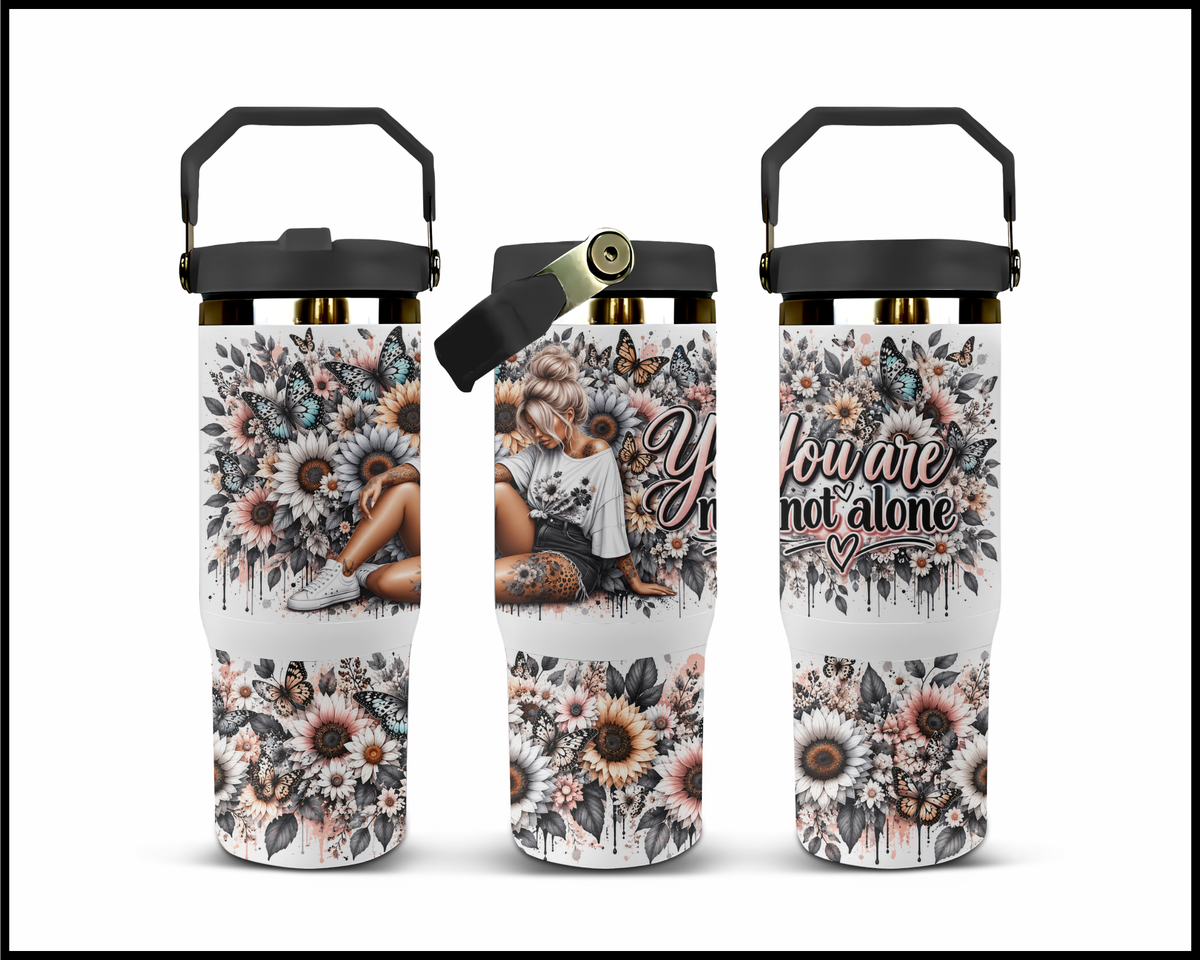 You Are Not Alone Stainless Steel Big Guzzler Tumbler (2234)