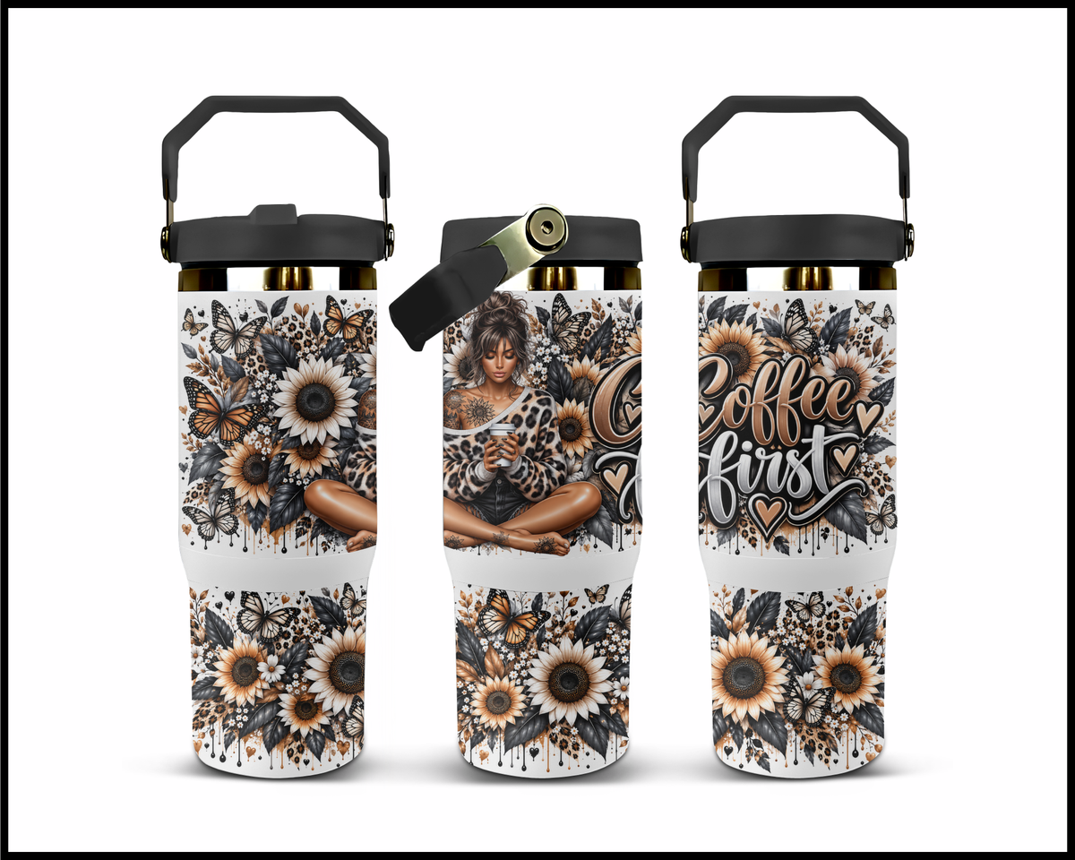 Coffee First Stainless Steel Big Guzzler Tumbler (2237)